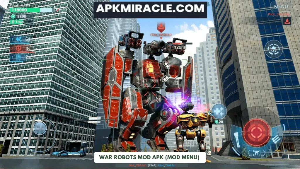 War Robots Mod Apk screenplay 2
