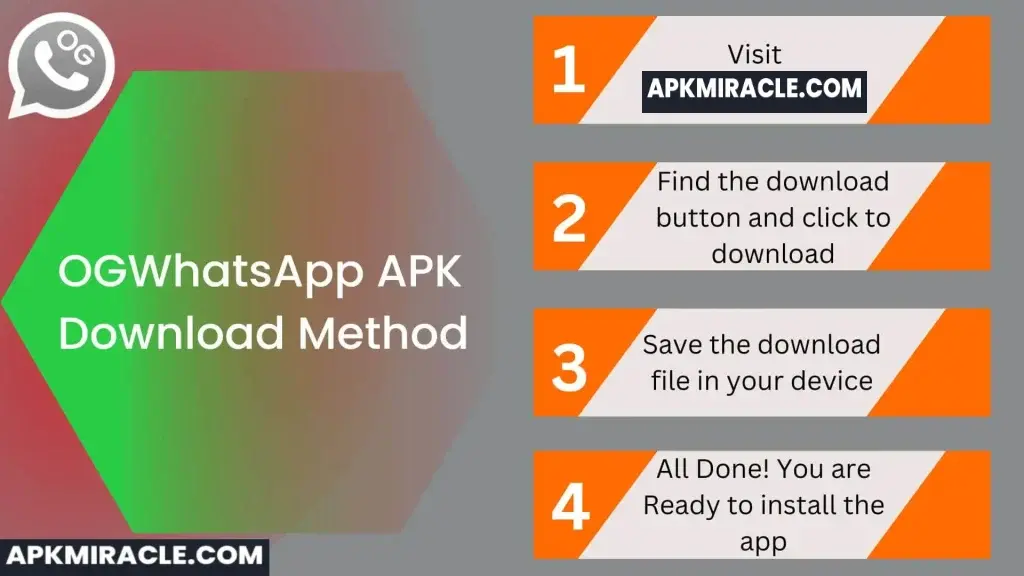 OGWhatsApp APK Download Method