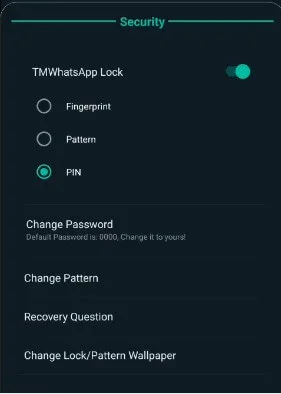 TM WhatsApp Security
